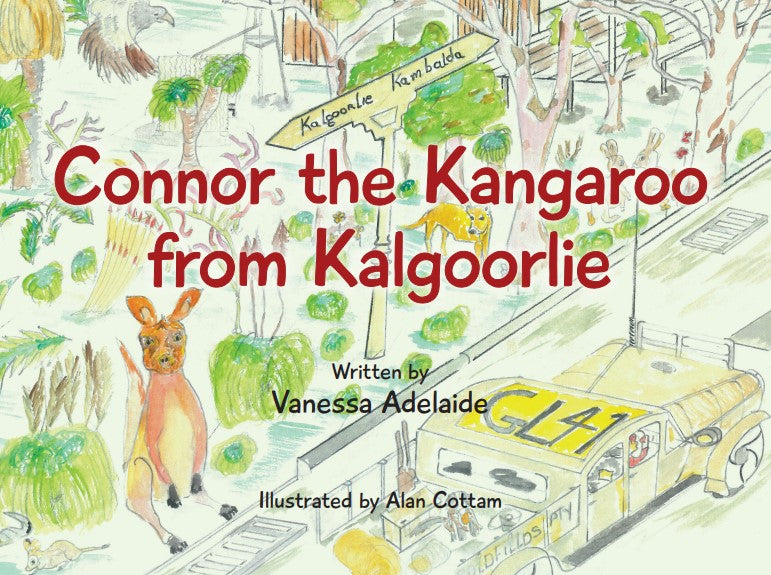 Connor the Kangaroo from Kalgoorlie