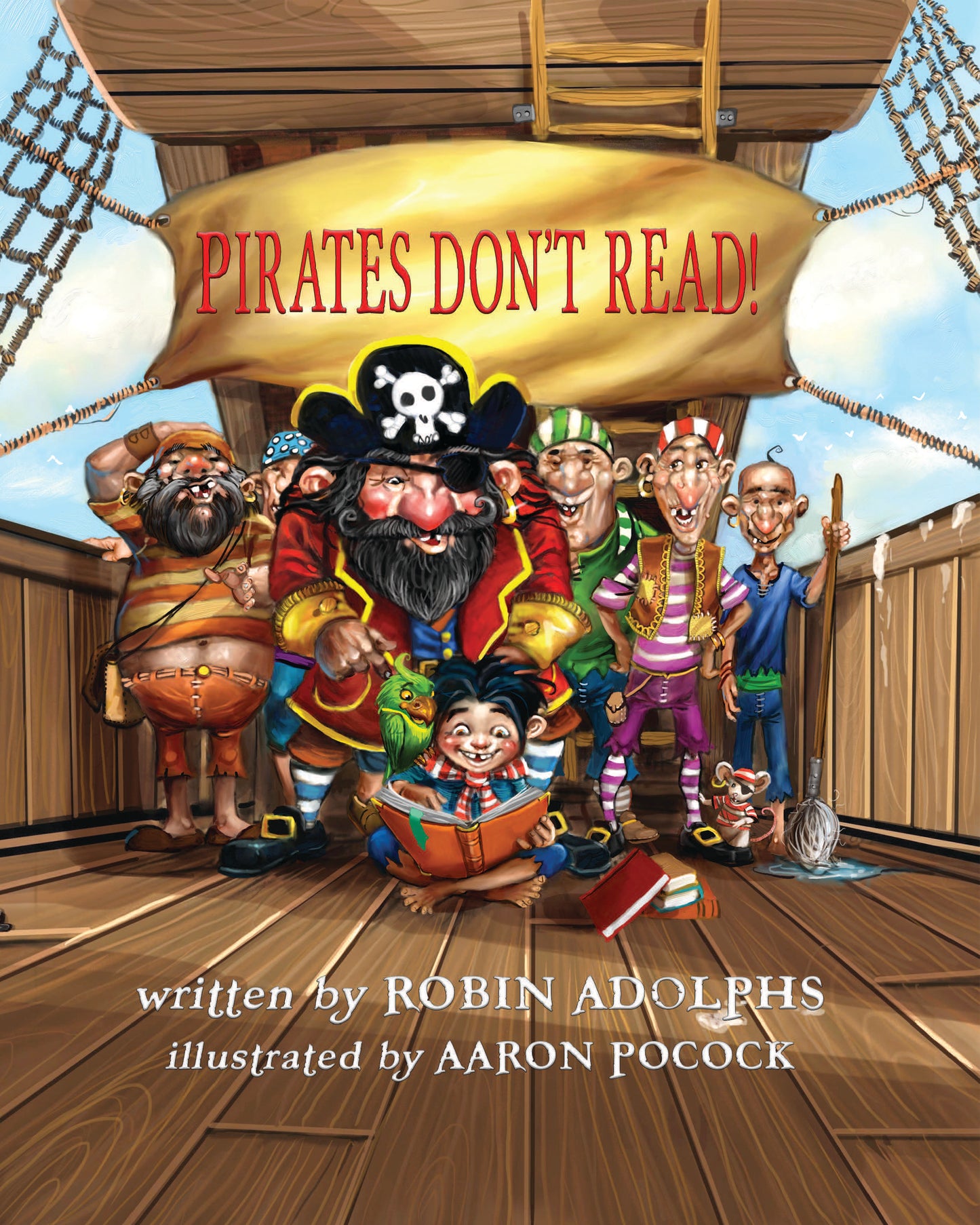 Pirates Don't Read!