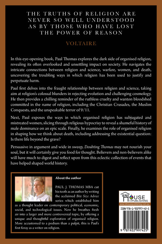 Doubting Thomas: One Man’s Struggle with Organised Religion and Its Impact on World History