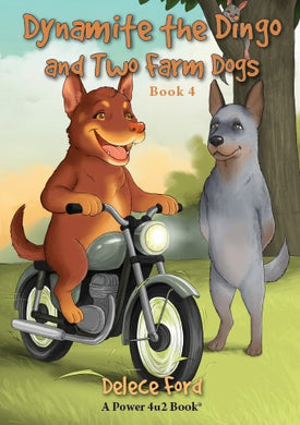 Dynamite the Dingo and Two Farm Dogs