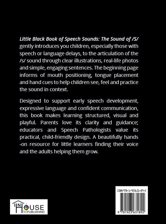 The Sound of 'S' : Little Black Book of Speech Sounds – The Sound of /S/