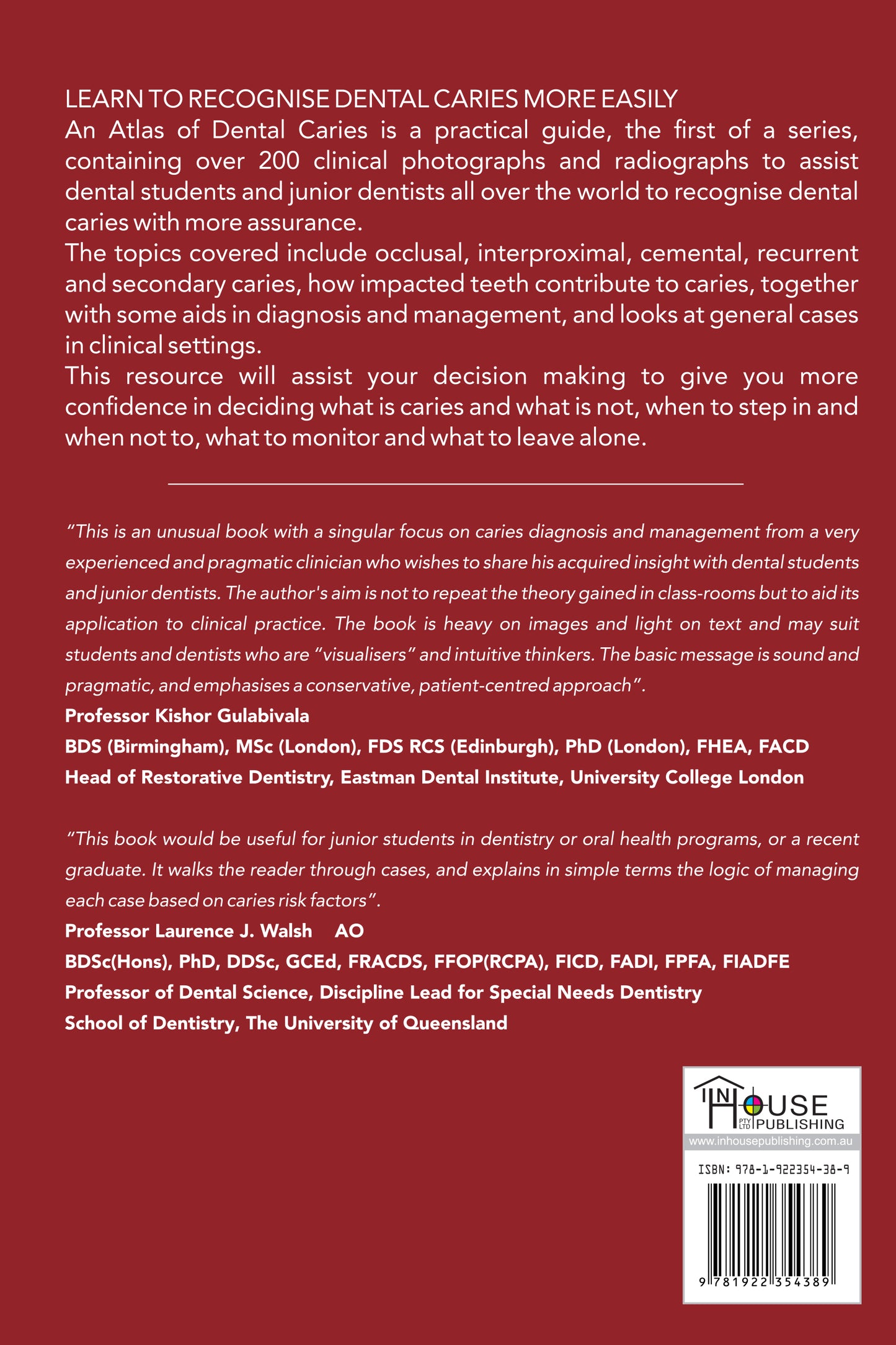 An Atlas of Dental Caries