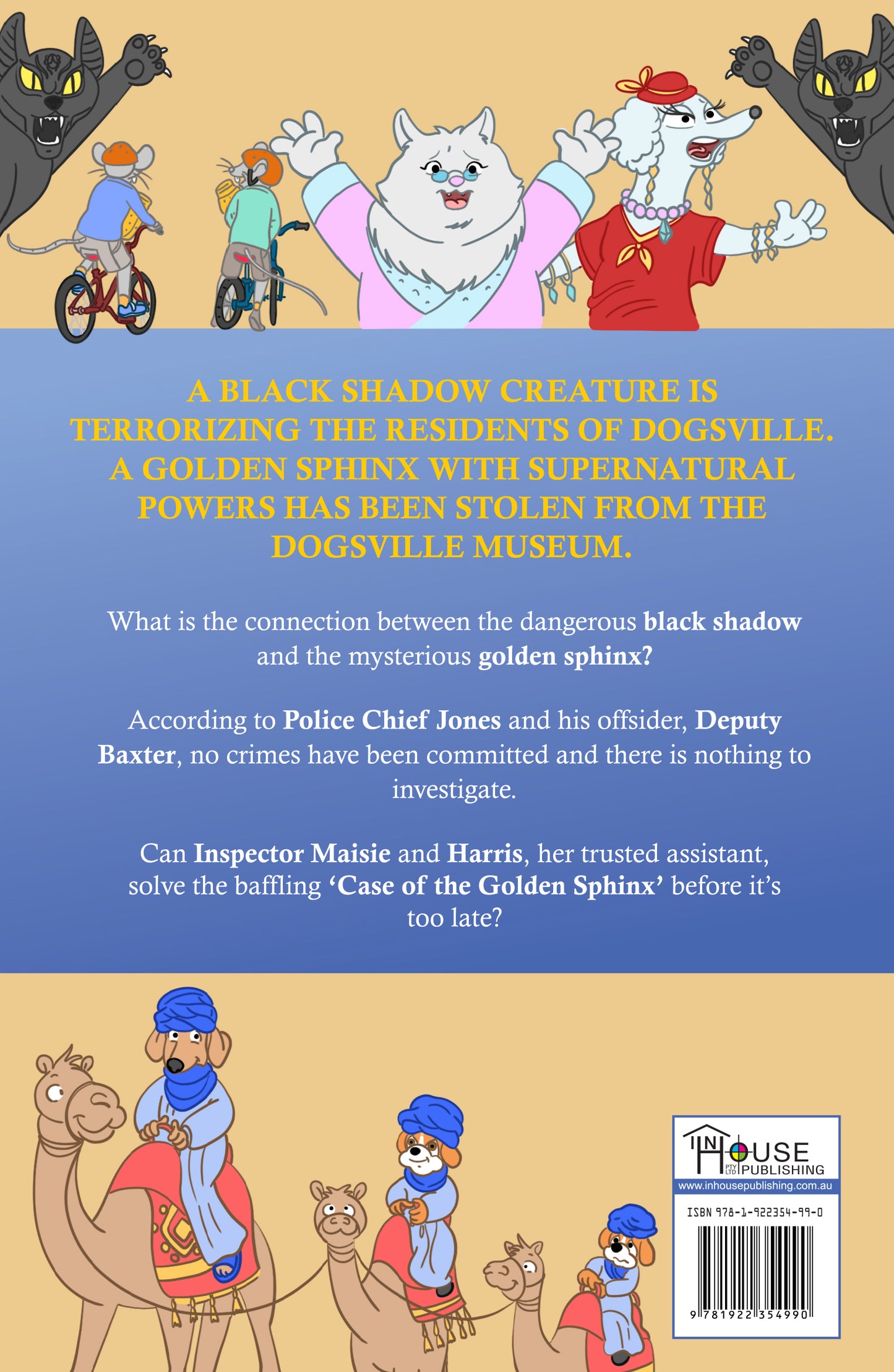 Inspector Maisie, Super Sleuth: The Case of the Golden Sphinx