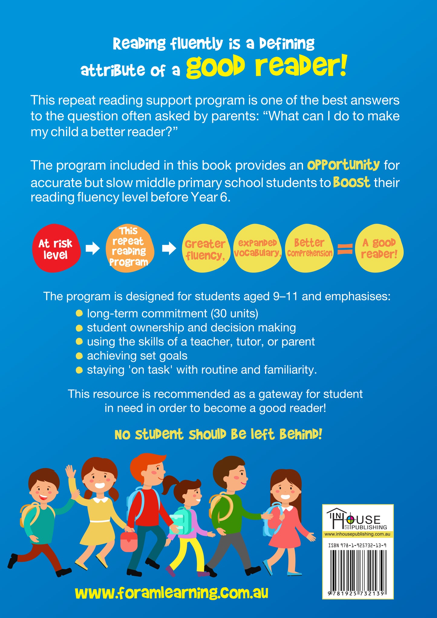 Reading Fluency: A Repeat Reading Support Program